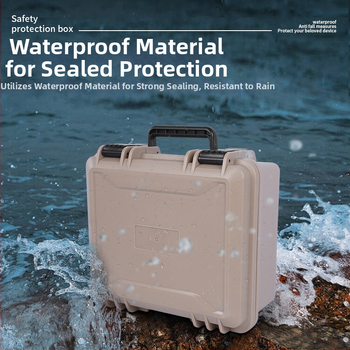 Cutie de scule din plastic, cu protecție, impermeabilă, rezistentă la umezeală, etanșă, portabilă