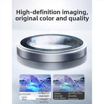 Kameras objektaiva plēve iPhone 17 – rūdīts stikls, HD, caurspīdīgs