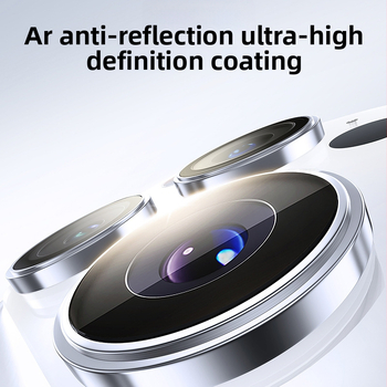 Kameras objektaiva plēve iPhone 17 – rūdīts stikls, HD, caurspīdīgs