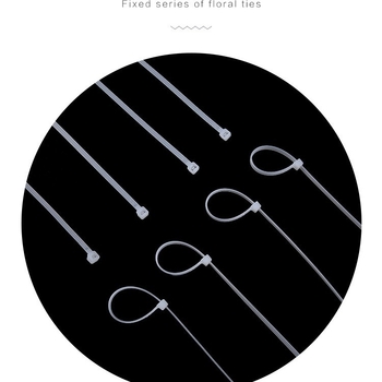 Самозатягаща се флорална лента, найлоново и пластмасово закопчаване за букети