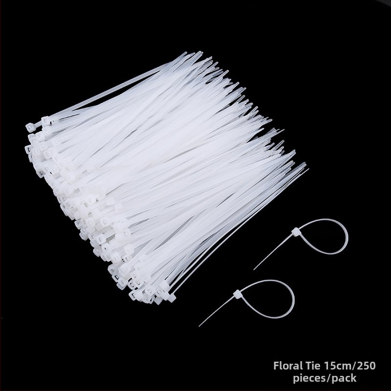 Самозатягаща се флорална лента, найлоново и пластмасово закопчаване за букети