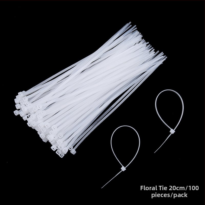 Самозатягаща се флорална лента, найлоново и пластмасово закопчаване за букети