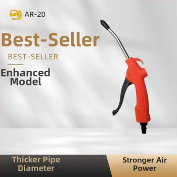 Sanyu AR-10 pneimatiskā putekļu pūtēja pistole – gumijas virzuļs, PP-20 savienotājs, piemērota automobiļiem, kravas automašīnām un darbnīcām