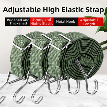 Връзваща лента за товари с латексно ядро и полипропилен, еластична и с високо напрежение, за закрепване на товари