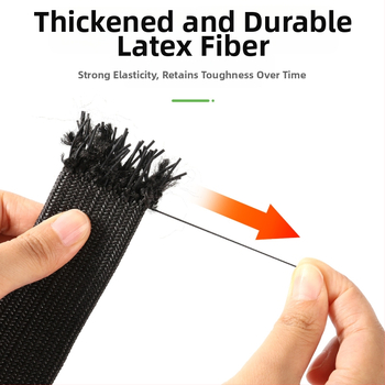 Връзваща лента за товари с латексно ядро и полипропилен, еластична и с високо напрежение, за закрепване на товари