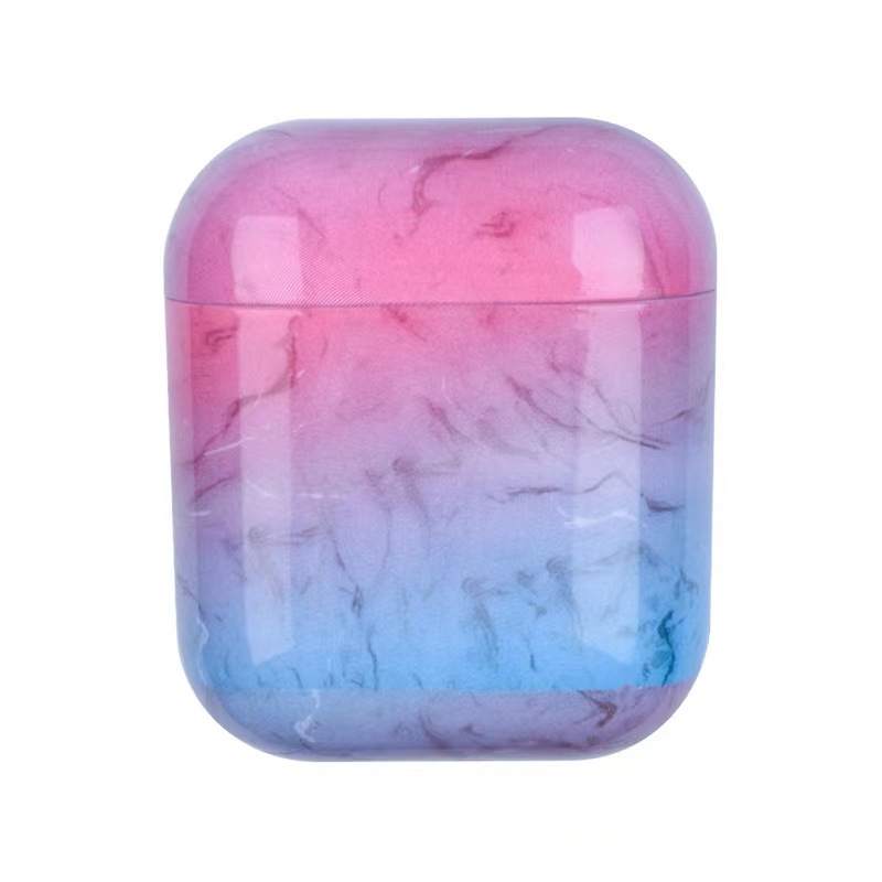 Polikarbonatno kućište s mramornim uzorkom, potpuno pokriveno za AirPods Pro 2. generaciju i AirPods 1/2/3. generacije