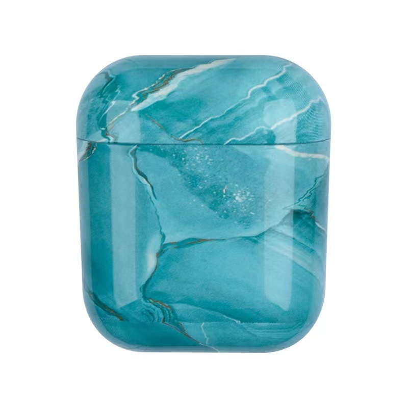 Polikarbonatno kućište s mramornim uzorkom, potpuno pokriveno za AirPods Pro 2. generaciju i AirPods 1/2/3. generacije