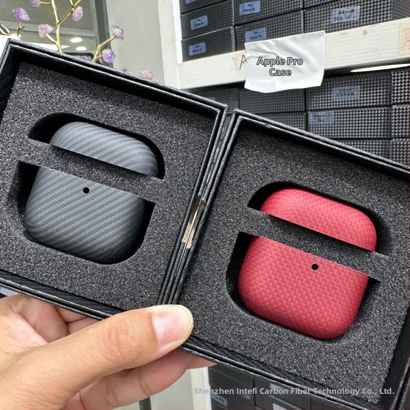 Pouzdro AirPods 4 – Kevlar, ručne vyrobené, univerzálne, YQ