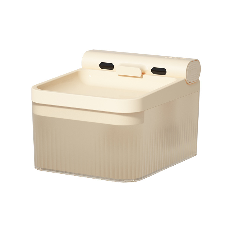 Интелигентен диспенсър за вода за домашни любимци XX001 за кучета и котки — сваляем дизайн, 600 g, без контрол чрез приложение