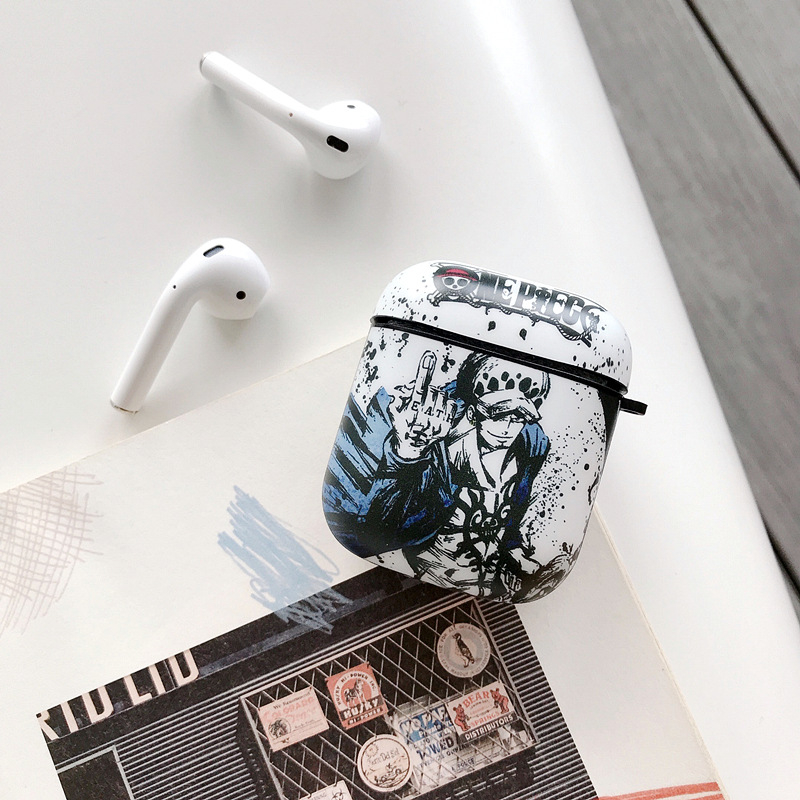 One Piece вдъхновен TPU защитен калъф за Apple AirPods Pro 2 – релефен дизайн, възможност за персонализация
