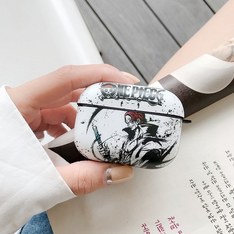 One Piece вдъхновен TPU защитен калъф за Apple AirPods Pro 2 – релефен дизайн, възможност за персонализация