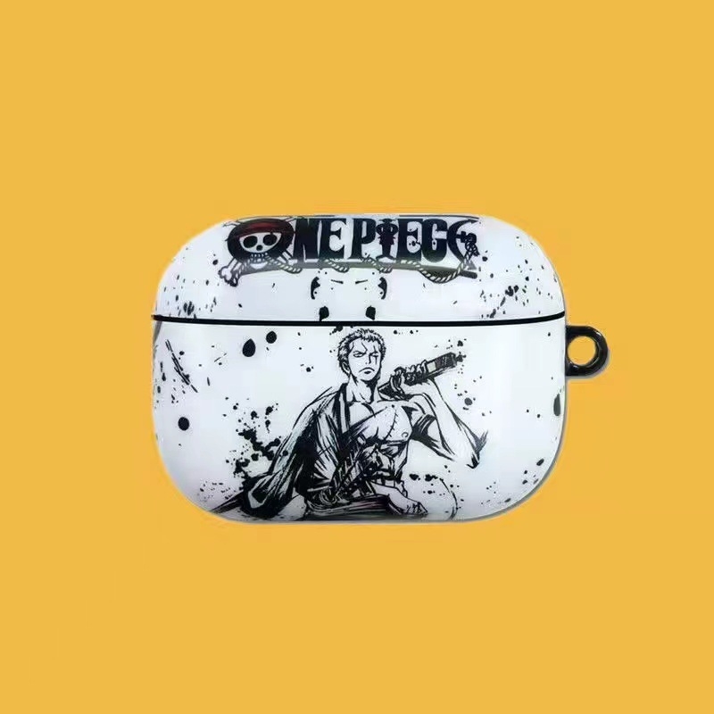 One Piece вдъхновен TPU защитен калъф за Apple AirPods Pro 2 – релефен дизайн, възможност за персонализация