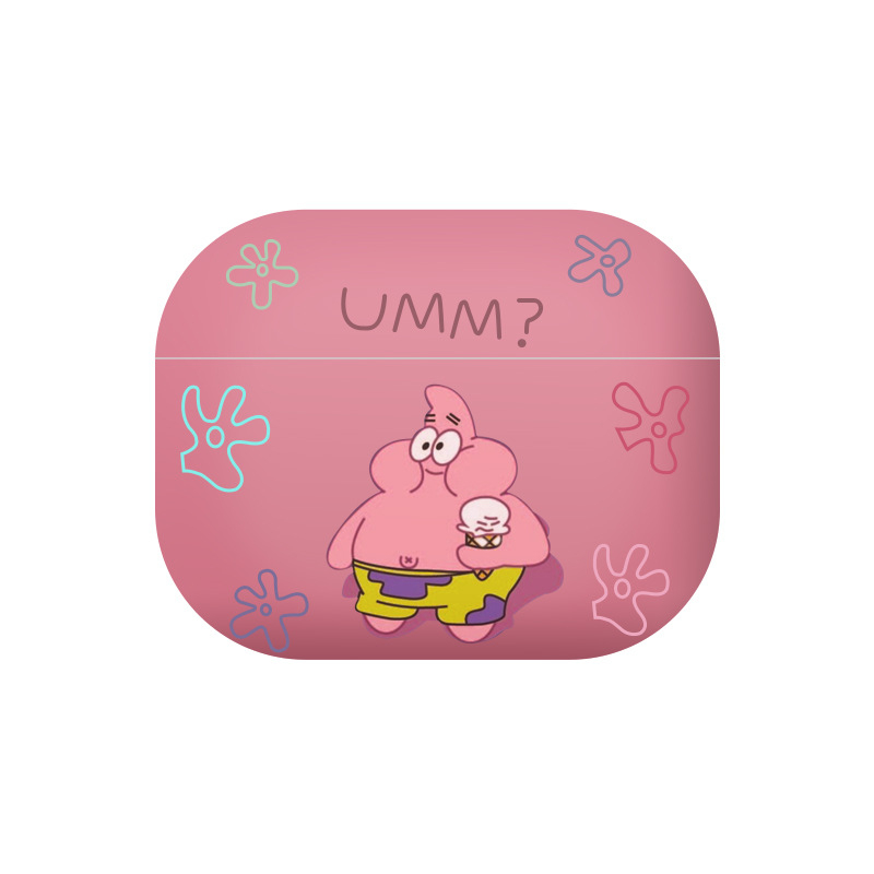 AirPods Pro 2 TPU калъф – карикатурен стил, спрей изработка, съвместим с Apple, поддръжка за персонализация