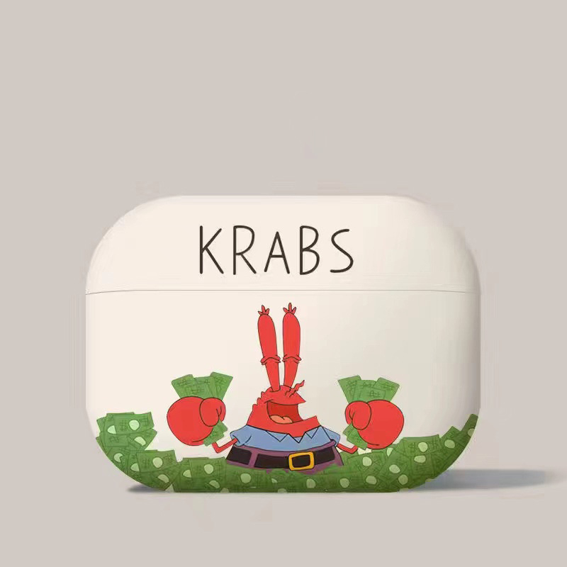 AirPods Pro 2 TPU калъф – карикатурен стил, спрей изработка, съвместим с Apple, поддръжка за персонализация