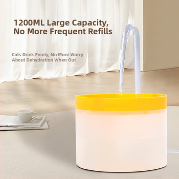 Умно устройство за пиене на вода за домашни любимци — котки и кучета, модел 449, разглобяемо, автоматична циркулация и филтрация