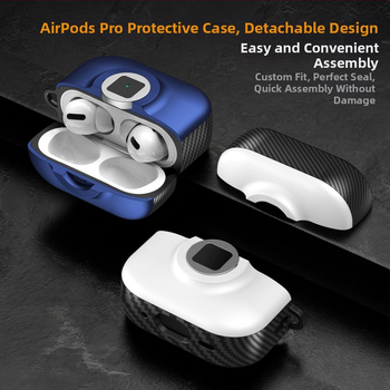 AirPods Pro 2 kaitsekorpus loova lülititega - TPU, graveerimine, reljeef, kohandatav