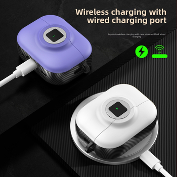 AirPods Pro 2 kaitsekorpus loova lülititega - TPU, graveerimine, reljeef, kohandatav