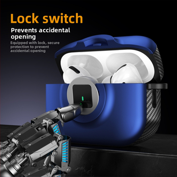 AirPods Pro 2 kaitsekorpus loova lülititega - TPU, graveerimine, reljeef, kohandatav