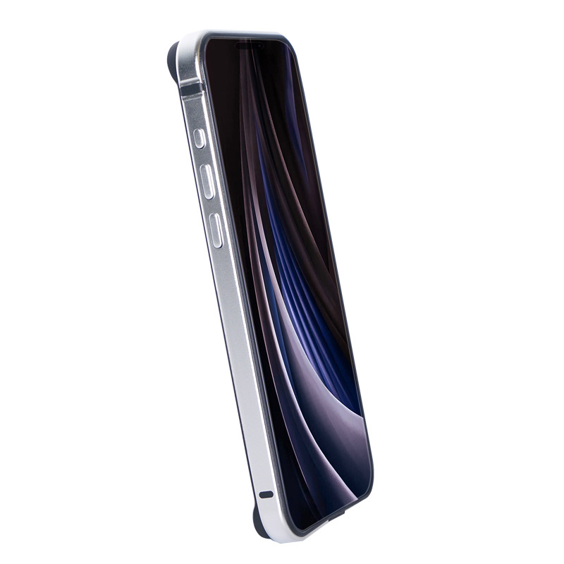 Кейс за iPhone 15 Pro Max — ултра-тънък метален рамков корпус, против изпускане, разсейване на топлината, анодирана обработка (Модел 24731020116)