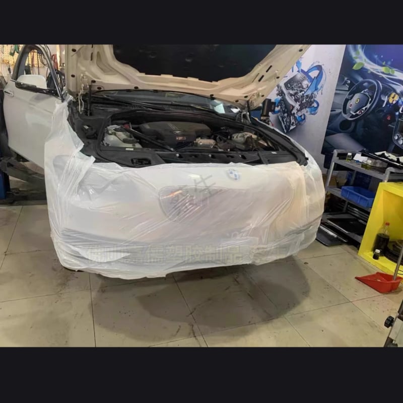 Folie PVC de protecție auto pentru vopsire, reparații și modificări la faruri