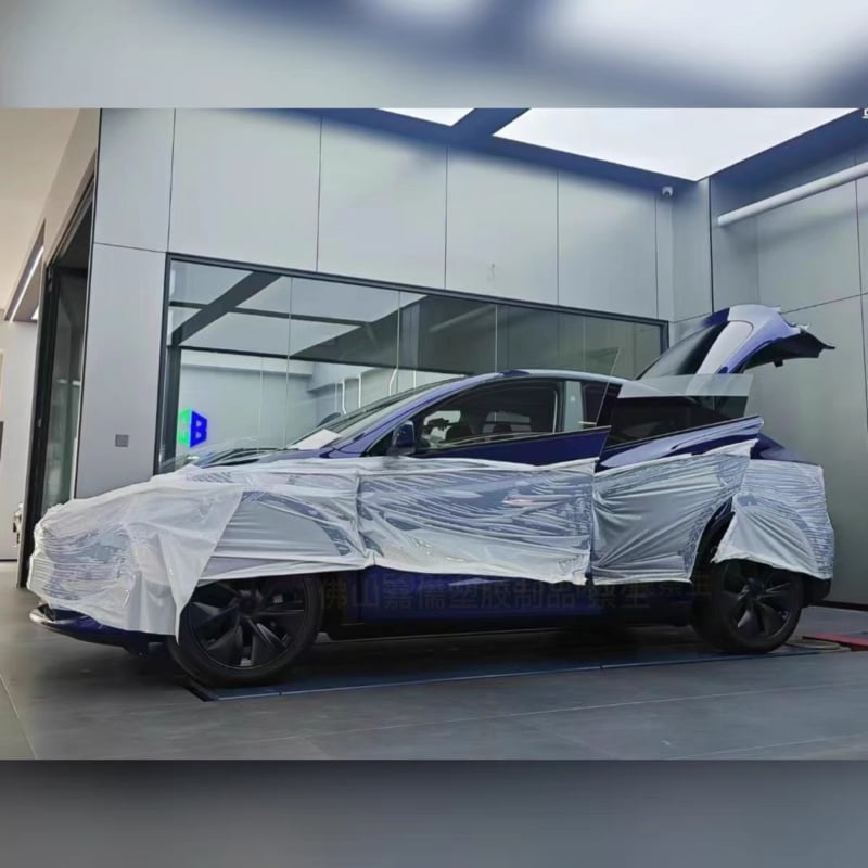 Folie PVC de protecție auto pentru vopsire, reparații și modificări la faruri