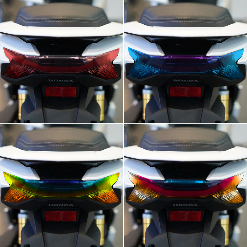 Honda PCX160 Zaštitni film za prednja i stražnja svjetla, samoljepljiva karoserijska naljepnica, uzorak prema slici, otporan na ogrebotine
