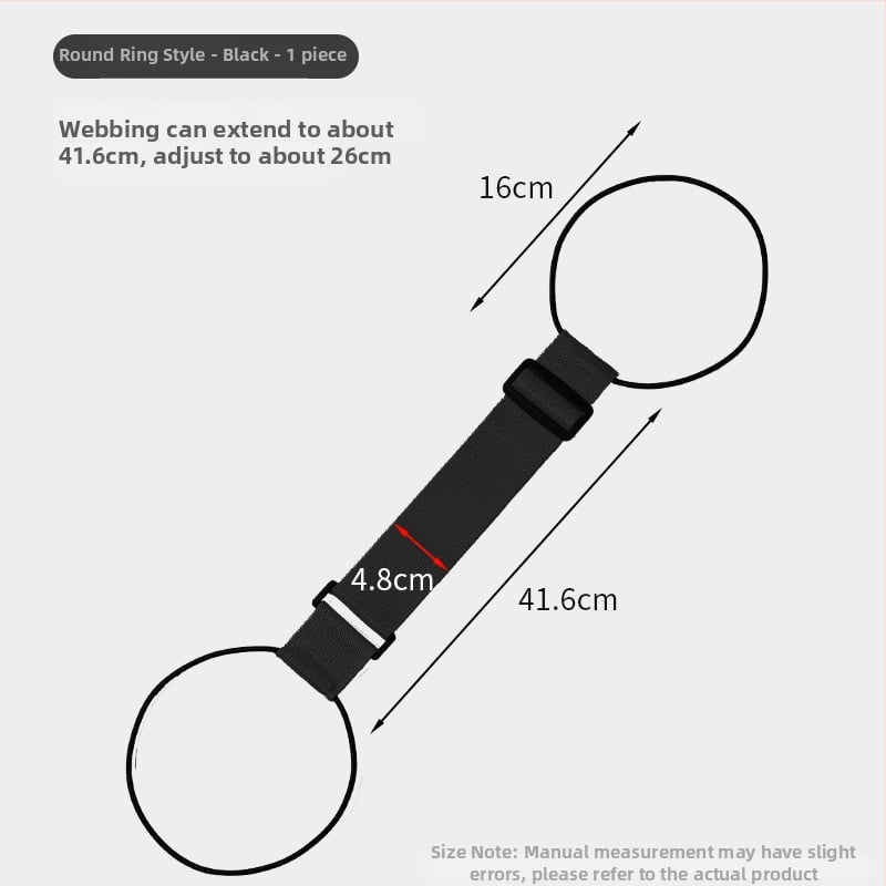 Bagāžas siksna un savienojošā aukla (Materiāls: Oxford audums; Zīmols: Friendly; Gads un sezona: Pavasaris 2024; Stils: Pilsētas vienkāršība; Raksts: Vienkrāsains)