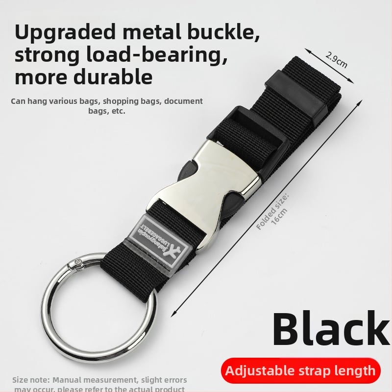 Bagāžas siksna un savienojošā aukla (Materiāls: Oxford audums; Zīmols: Friendly; Gads un sezona: Pavasaris 2024; Stils: Pilsētas vienkāršība; Raksts: Vienkrāsains)