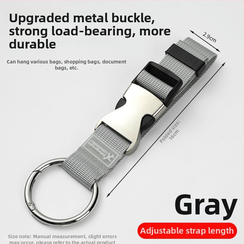 Bagāžas siksna un savienojošā aukla (Materiāls: Oxford audums; Zīmols: Friendly; Gads un sezona: Pavasaris 2024; Stils: Pilsētas vienkāršība; Raksts: Vienkrāsains)