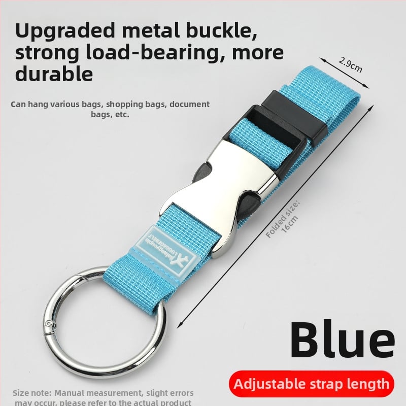 Bagāžas siksna un savienojošā aukla (Materiāls: Oxford audums; Zīmols: Friendly; Gads un sezona: Pavasaris 2024; Stils: Pilsētas vienkāršība; Raksts: Vienkrāsains)