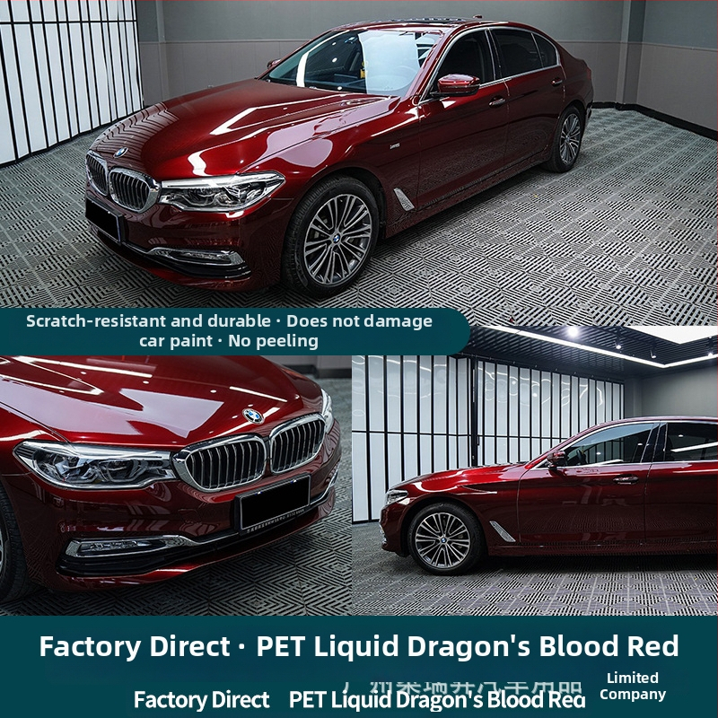 Auto krāsu maiņas plēve – PET materiāls, platums 1,52 m, biezums 0,12–0,16 mm, visa automašīnas uzklāšana, pielāgota apstrāde