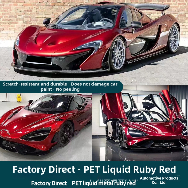 Auto krāsu maiņas plēve – PET materiāls, platums 1,52 m, biezums 0,12–0,16 mm, visa automašīnas uzklāšana, pielāgota apstrāde