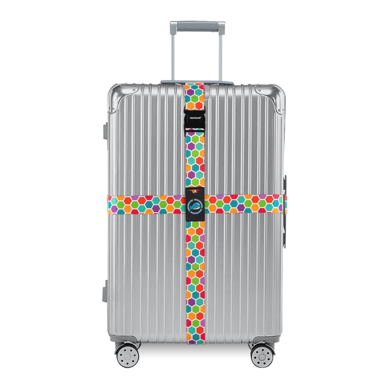 Travelkin Curele de bagaje din poliester – Unisex, Primăvara 2024, Tipărire – Accesorii pentru bagaje