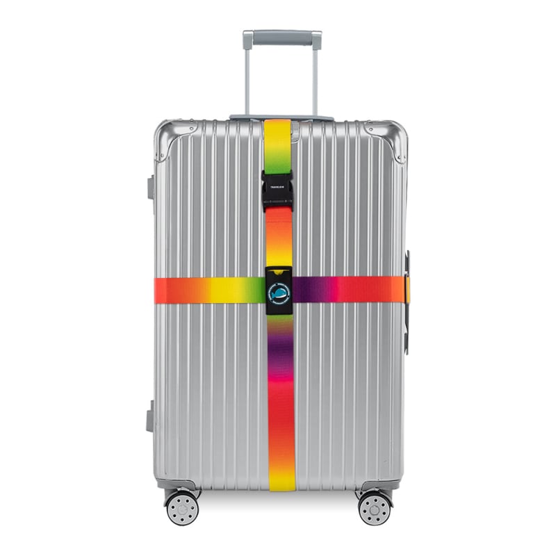 Travelkin Curele de bagaje din poliester – Unisex, Primăvara 2024, Tipărire – Accesorii pentru bagaje