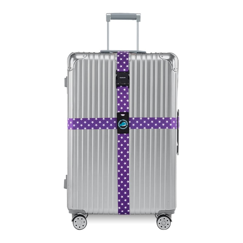 Travelkin Curele de bagaje din poliester – Unisex, Primăvara 2024, Tipărire – Accesorii pentru bagaje