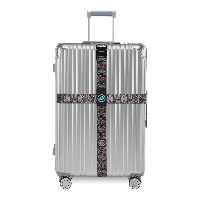 Travelkin Curele de bagaje din poliester – Unisex, Primăvara 2024, Tipărire – Accesorii pentru bagaje
