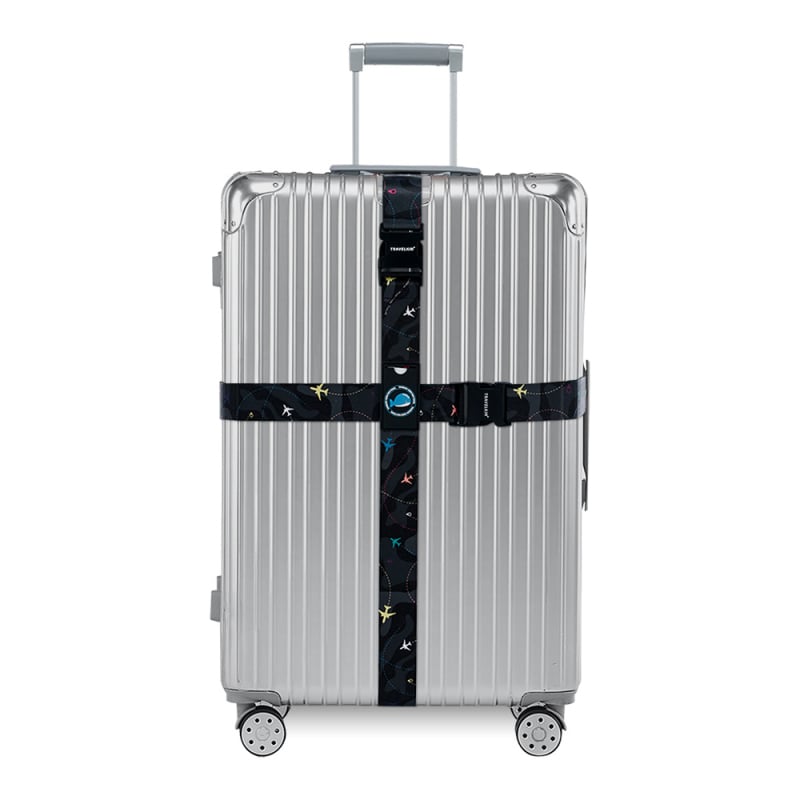 Travelkin Curele de bagaje din poliester – Unisex, Primăvara 2024, Tipărire – Accesorii pentru bagaje