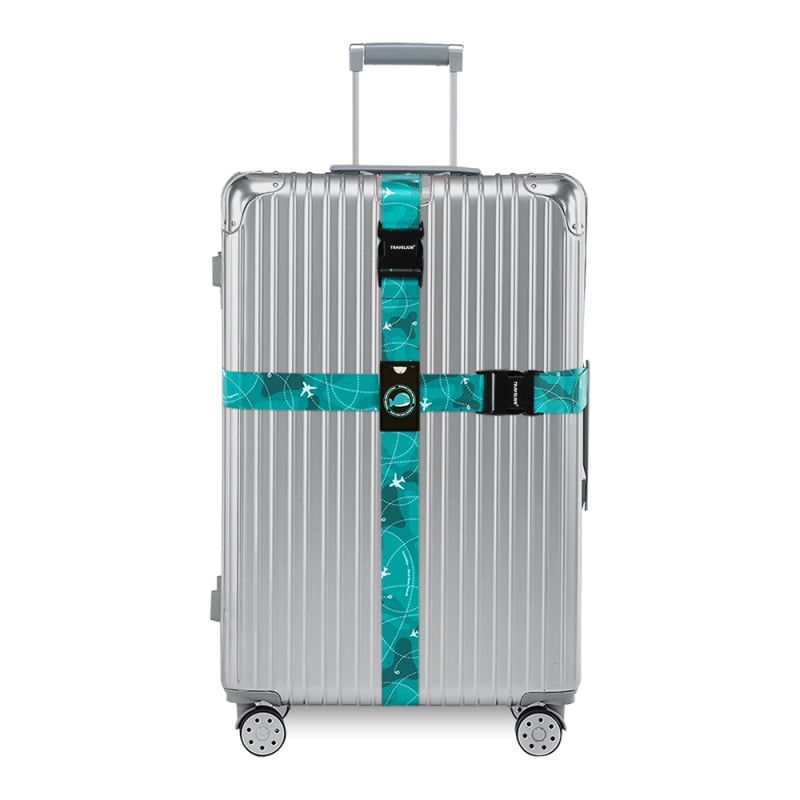 Travelkin Curele de bagaje din poliester – Unisex, Primăvara 2024, Tipărire – Accesorii pentru bagaje