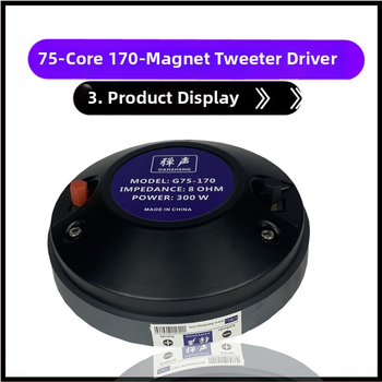 Profesionāla raga tweeter vadības galva – 25/34/44/51/75/100 kodolu konfigurācijas