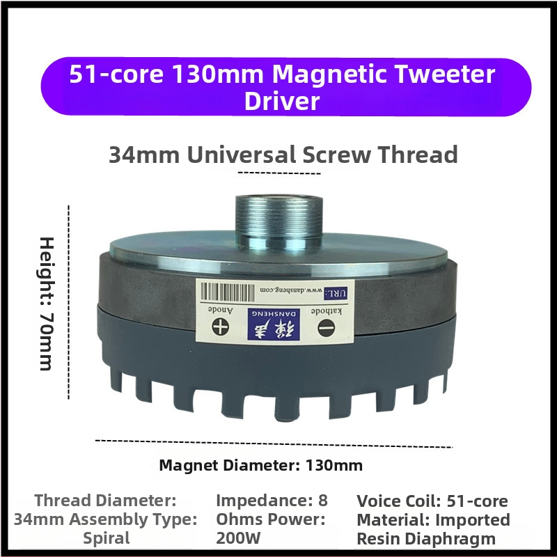 Profesionāla raga tweeter vadības galva – 25/34/44/51/75/100 kodolu konfigurācijas