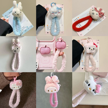 Pluš privjesak za mobitel s Miffy zečićem, PP užad, metalna kopča