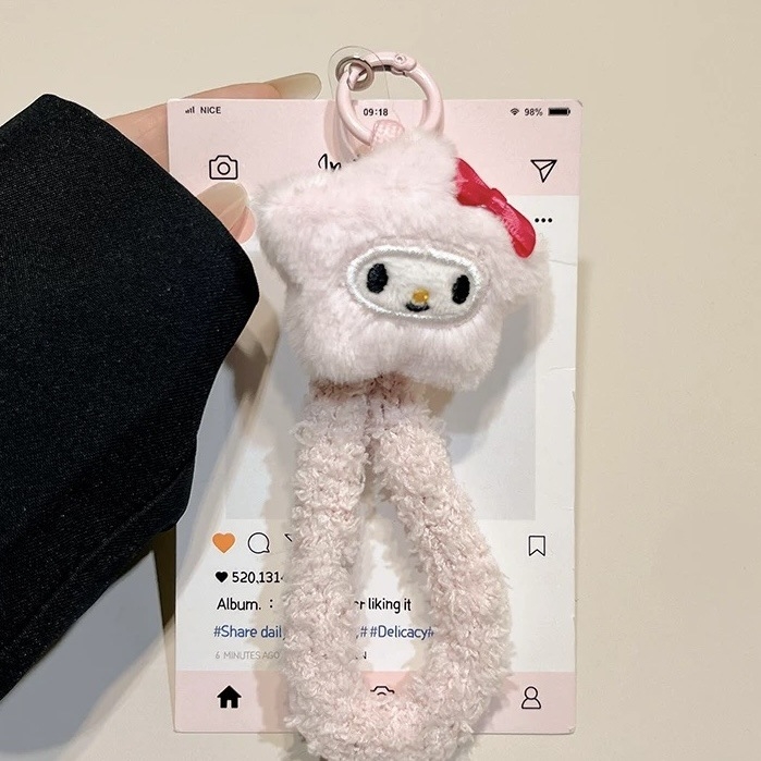 Pluš privjesak za mobitel s Miffy zečićem, PP užad, metalna kopča