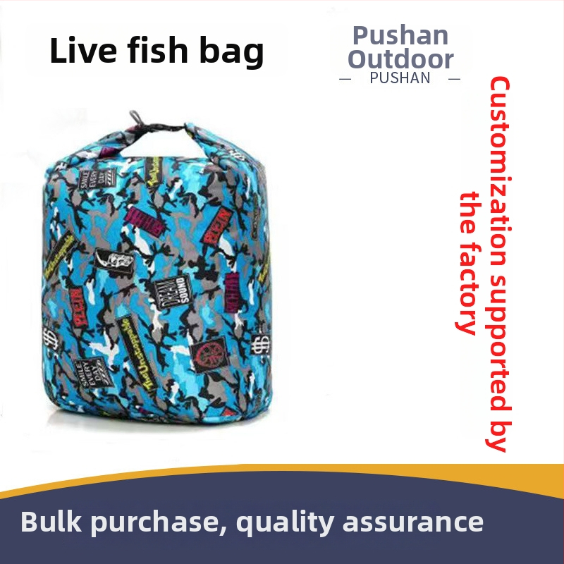 Чанта за риболов на река Pursun Outdoor | найлонова материя, водоустойчива, голям капацитет, с дръжка
