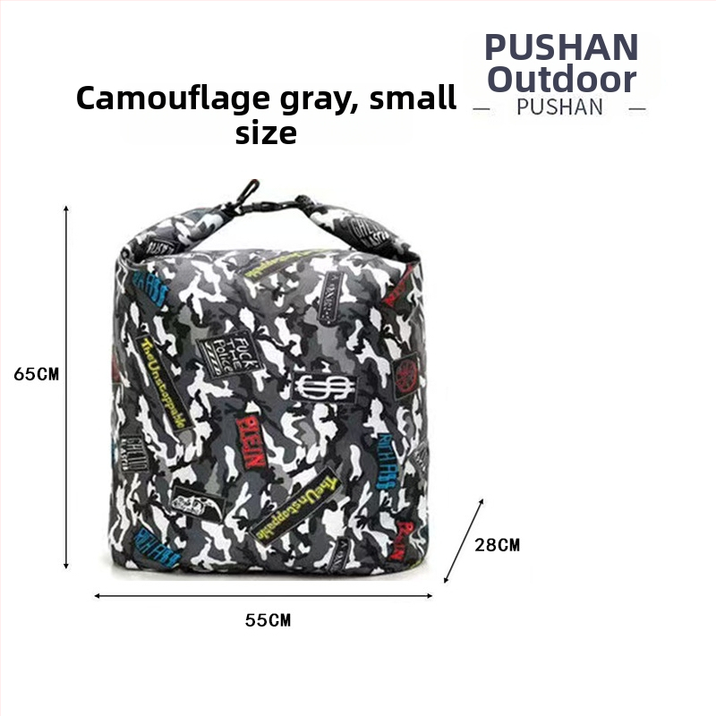 Чанта за риболов на река Pursun Outdoor | найлонова материя, водоустойчива, голям капацитет, с дръжка