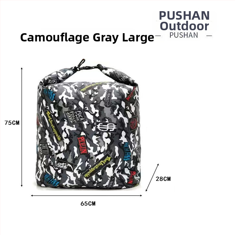 Чанта за риболов на река Pursun Outdoor | найлонова материя, водоустойчива, голям капацитет, с дръжка