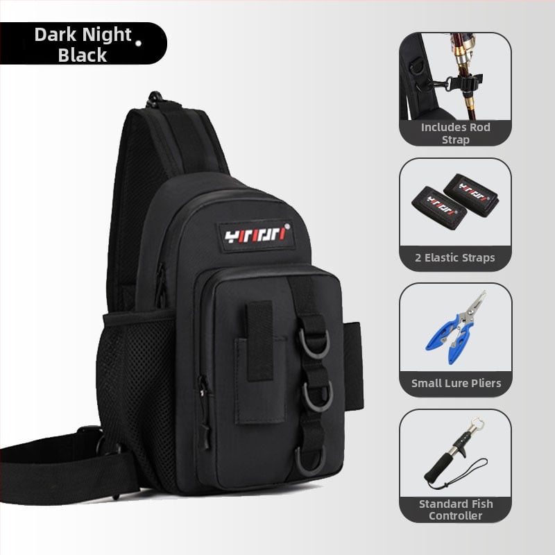 Чанта за морски риболов – PVC, водоустойчива, отдел за пръчки и влакна, монтаж на макара