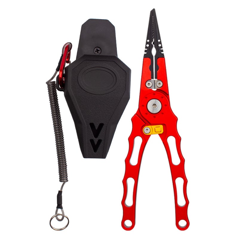 Заключващи клещи за риболов, лезвие от волфрамова стомана, корпус от алуминиева сплав, Lanyin