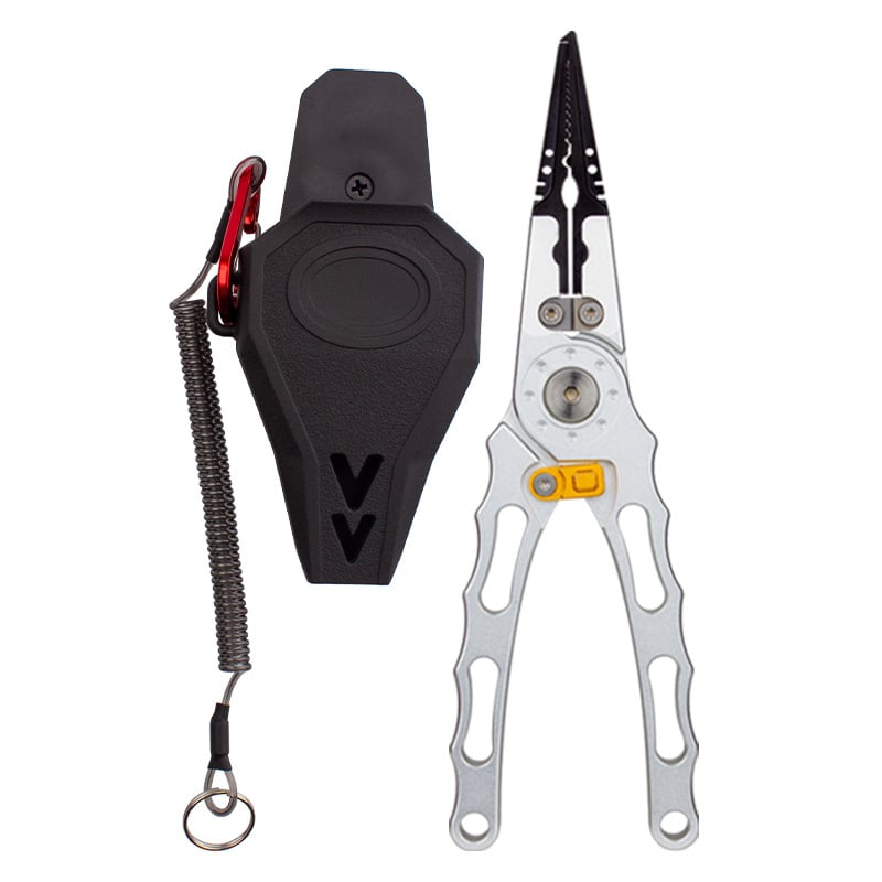 Заключващи клещи за риболов, лезвие от волфрамова стомана, корпус от алуминиева сплав, Lanyin