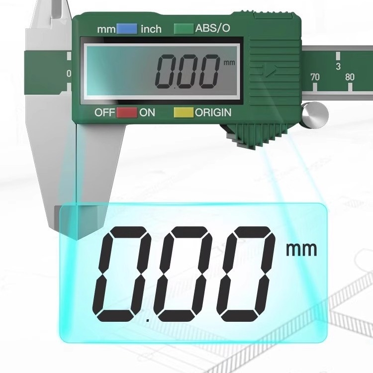Digitalni šubler od nehrđajućeg čelika, elektronički mjerni alat visoke preciznosti