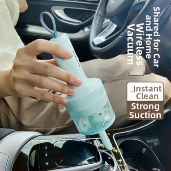 Portatīvs bezvadu rokas putekļsūcējs ar USB uzlādi, bez iebūvētās akumulatora, ideāli piemērots tastatūras tīrīšanai